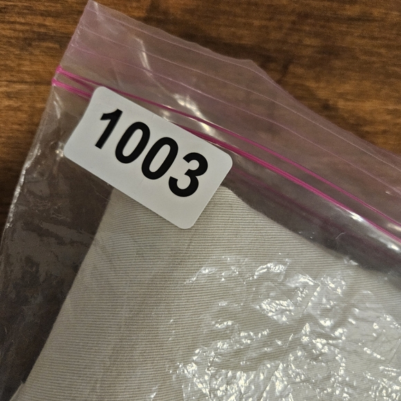 New J.Crew Flex Slim Fit Chino Pants Cream Khaki Stretch Mens 34x32 Preppy - Picture 13 of 14